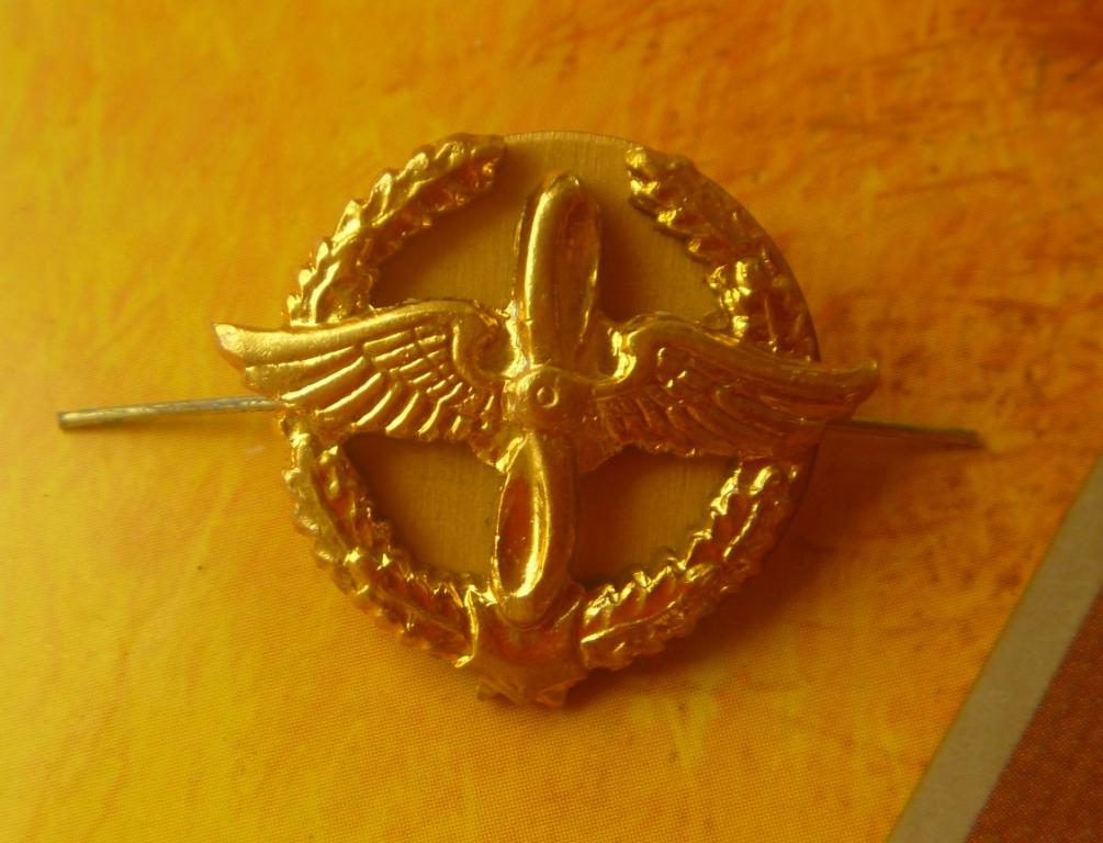 Эмблема ВВС в венке 100 шт алюм
