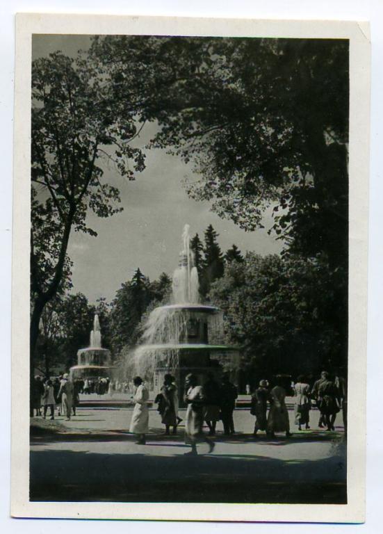 Петергоф Петродворец Римские фонтаны СОЮЗФОТО ЛЕНФОТОХУДОЖНИК 1939 г
