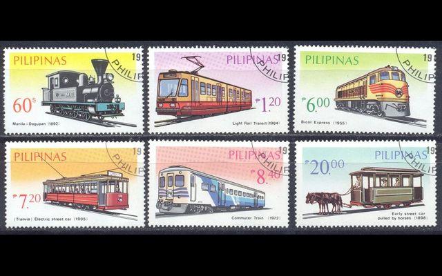 Филиппины 1984 Mi 1639-44 Транспорт CTO 008/030