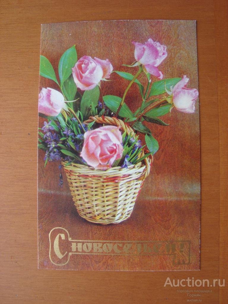 С новосельем! Фото Г.Костенко. Чистая. 1974 год.