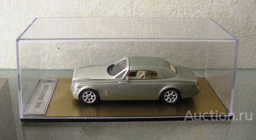 Китай: ROLLS-ROYCE PHANTOM 101EX 1:43 смола в коробке 2582