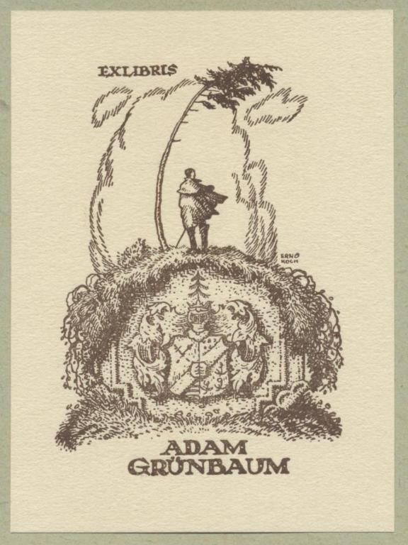 Erno Koch, Эстония. Экслибрис. Ex Libris