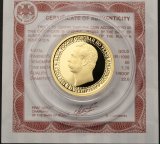 50 рублей 150-летие Банка России Александр 2010 год 7,78 грамма золота Россия с сертификатом