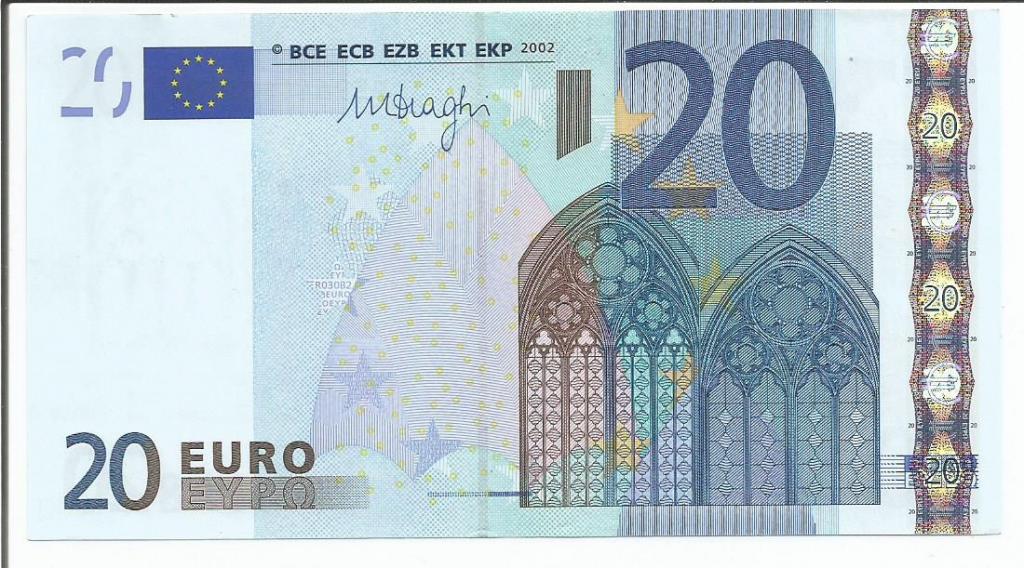 Как выглядит евро 2002 года
