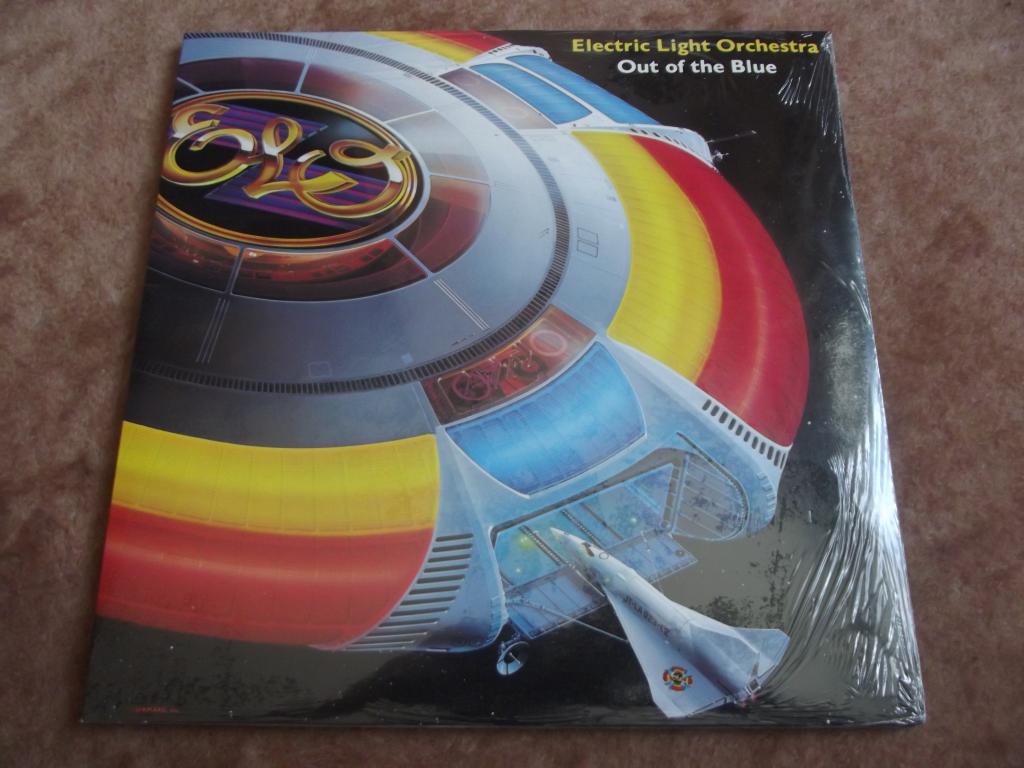 ELO Out of the blue 1977 (Jet) UK 2LP-Sealed!(Запечатанный)