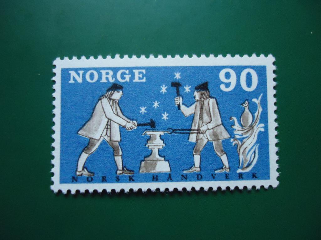 1968 г. Норвегия  MNH.