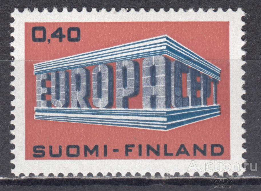Финляндия 1969 Европа-СЕПТ Mi656 MNH