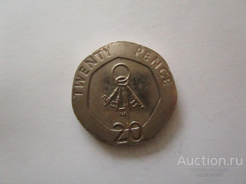 гибралтар 20 пенсов 2006 !!! 2