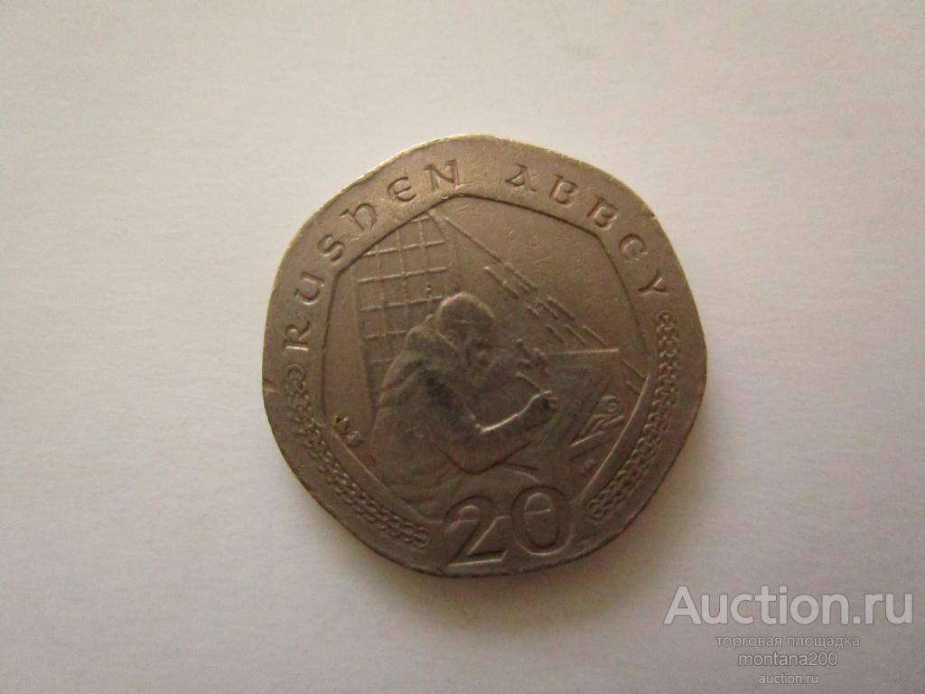 мэн 20 пенсов 2001 !!! 1