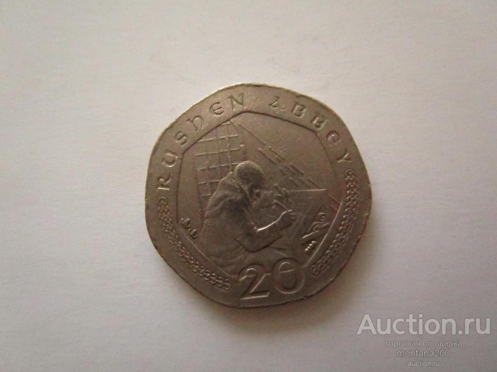 мэн 20 пенсов 2000 !!! 4