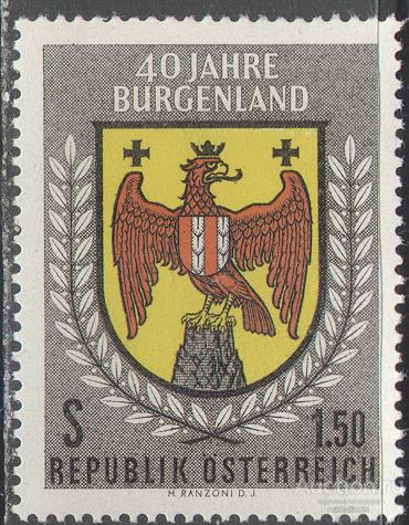 Т0232 Геральдика Гербы 1961 Австрия 1м п/с **