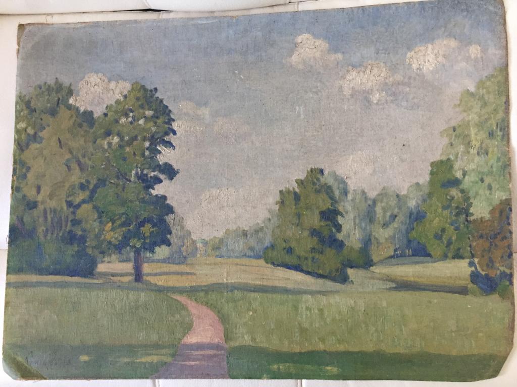 Аничков А.И. (1864-1935) "Дорога к дому" (1918)