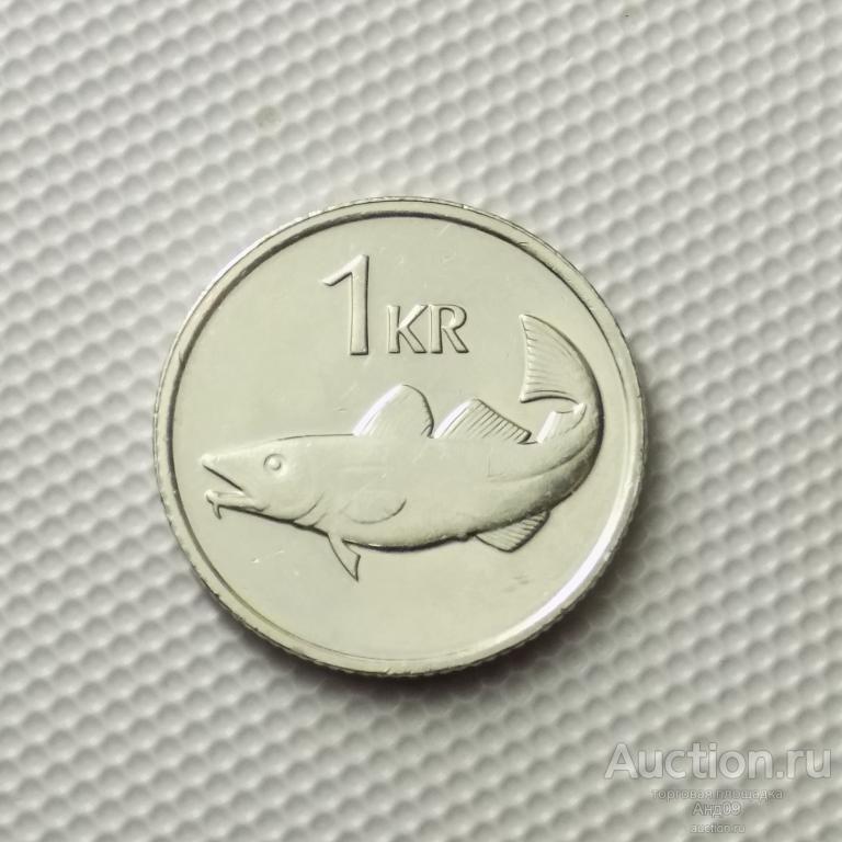 Исландия 1 крона 2011 года (694у)