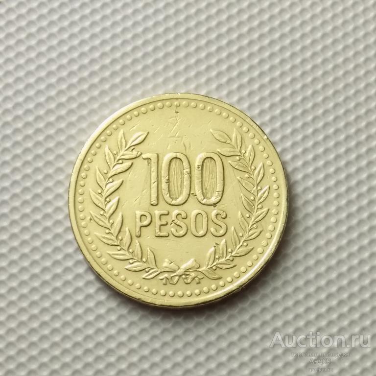 Колумбия 100 песо 1994 года (713у)