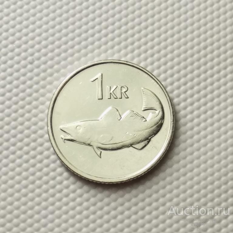 Исландия 1 крона 2011 года (750у)