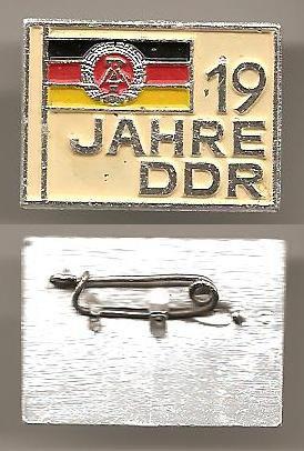 DDR юбилей 19 лет ГДР Германия