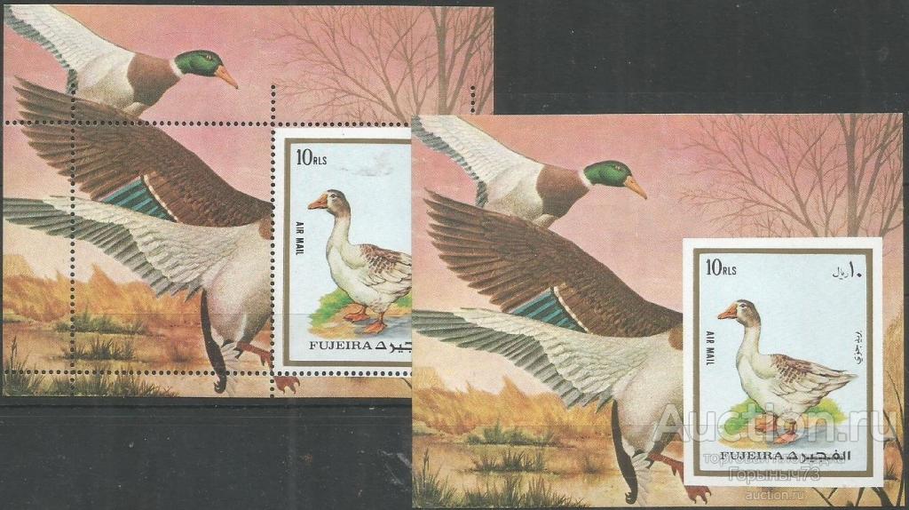 Фуджейра 1972 Бл зуб+б.зуб MNH
