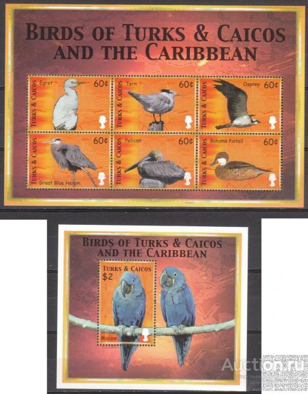 Теркс и Кайкос 2000 пс мл+Бл MNH