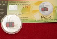 2 доллара ЛОМО серебро 0.999, Ниуэ 2013 тираж 1000 экз. Редкая. Распродажа! См другие лоты.