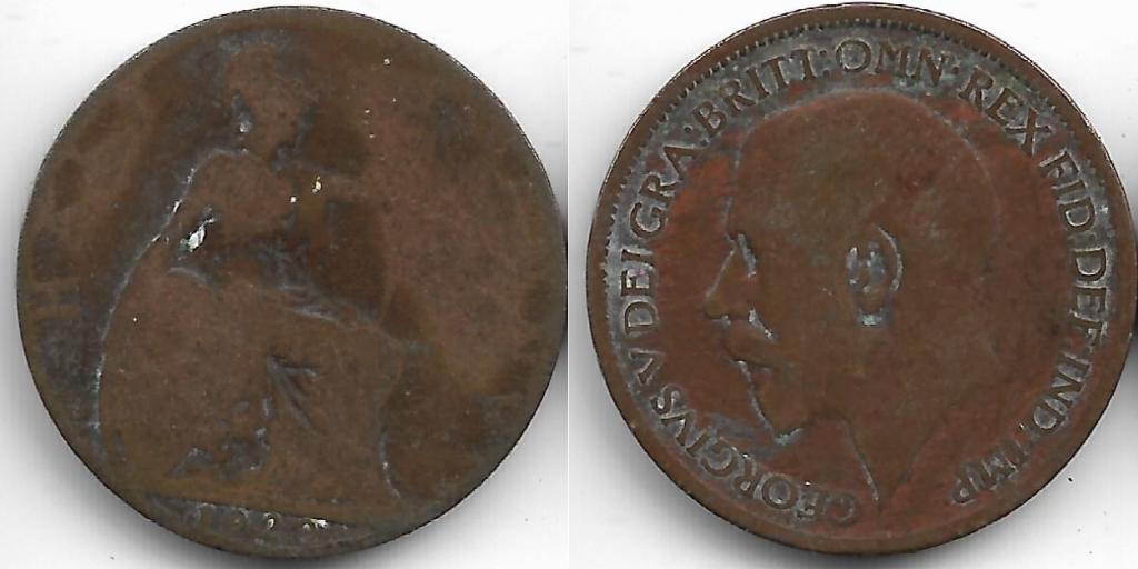 Великобритания 1/2 пенни 1920