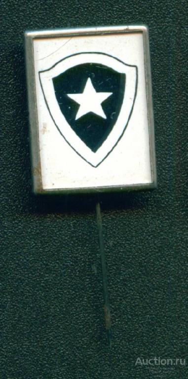 футбольный клуб Црвена Звезда Сербия. Стекло (019156)