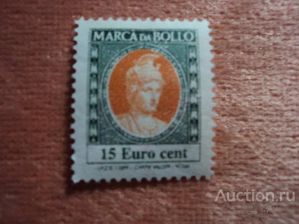 Марки.Италия.2002 г.Фискальные марки.