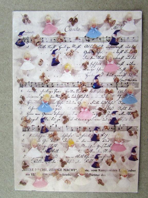 Ангелочки Гномы Колокольчики Ноты Германия