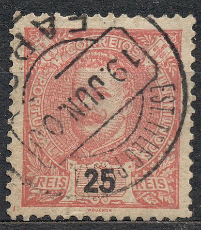 Португалия 1899 г. стандарт Гашеная
