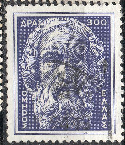 Греция 1954 г. стандарт гашеная