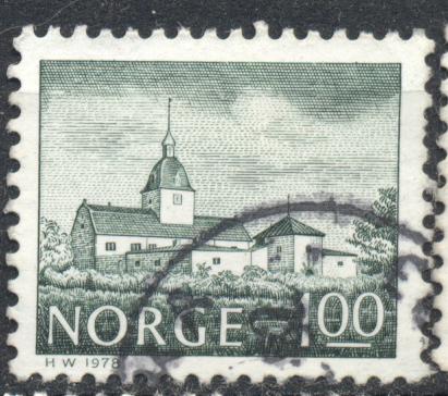 Норвегия 1978 г. стандарт гашеная