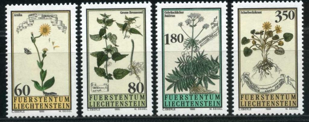 Лихтенштейн Флора 1995 MNH