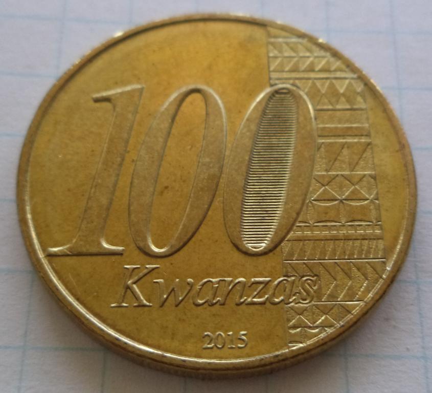 Ангола 100 кванза  2015  год   UNC
