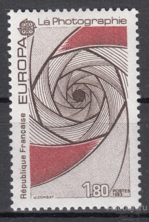Франция 1983 фотография диафрагма Mi2396 MNH