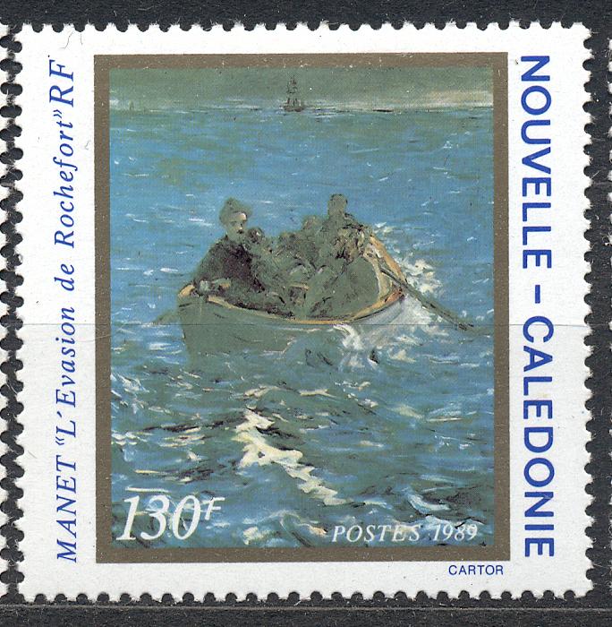 Новая Каледония 1989 г.   № 863 негашеная* КЦ 4,2 ЕВРО (**)