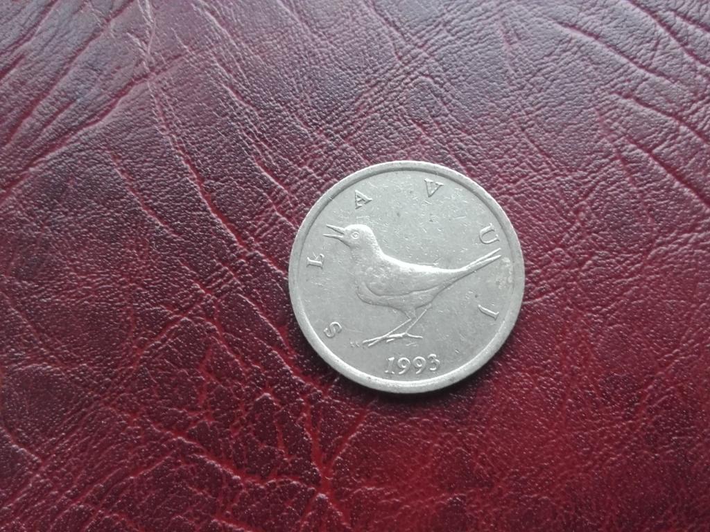 Хорватия 1 куна 1993 год лот 2