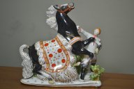 Статуэтка Конек-горбунок, старший брат. Фарфор. Вербилки. Высота 25 см. Идеал
