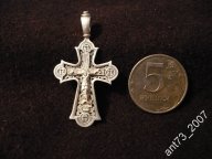 Крест тельник.925 проба. Серебро. Хороший.