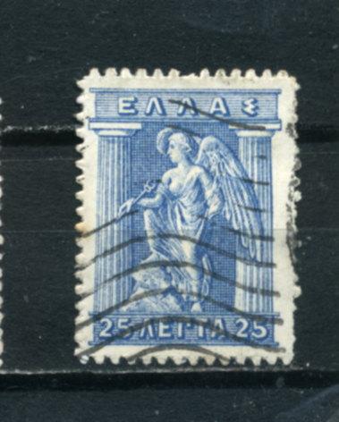 Греция. Богиня радуги Ирис (Ирида). Древнегреческая мифология. 1 марка. 1911