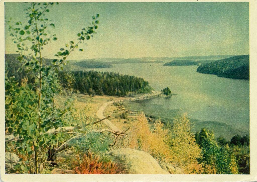 Сделать, открытки с природой ссср