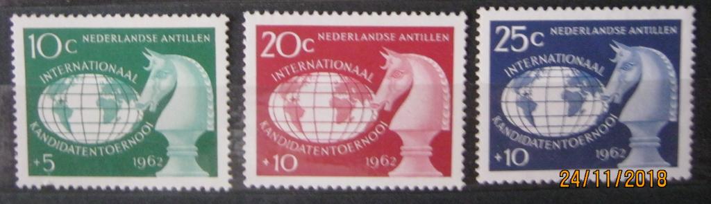 Недерландские Антилы Спорт Шахматы 1962, MNH