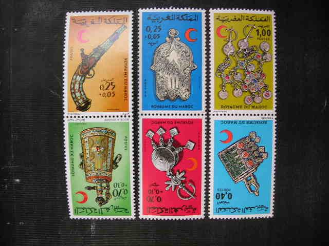 Марокко 1974/1976 искусство: украшения  MNH