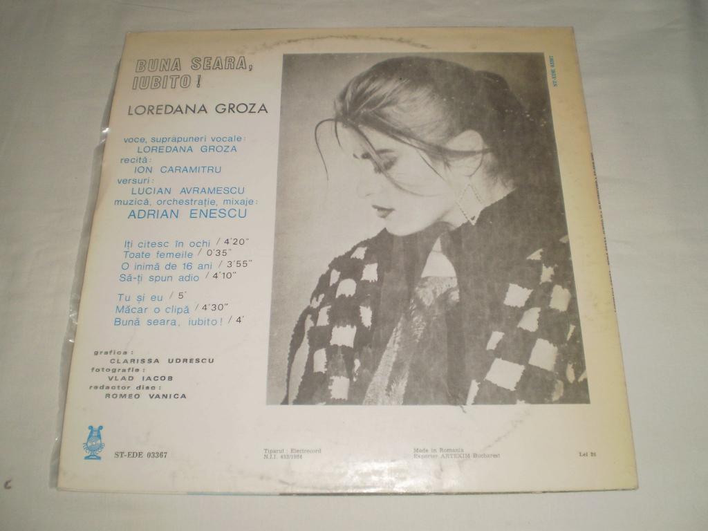 Loredana Groza Buna Seara Iubito Lp Romania Pokupajte Na Auction Ru Po Vygodnoj Cene