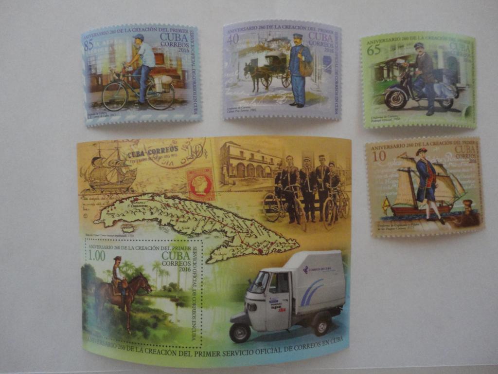 КУБА 2016г. "КУБИНСКАЯ ПОЧТА" СОСТОЯНИЕ**
