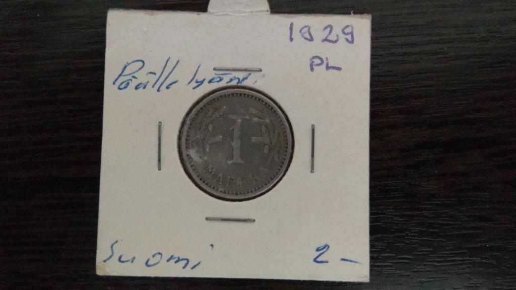 Монеты.Финляндия.1929.1 марка.