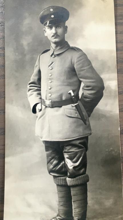Офицер Германия 1917. Нож. Кортик. Железный Крест. фото