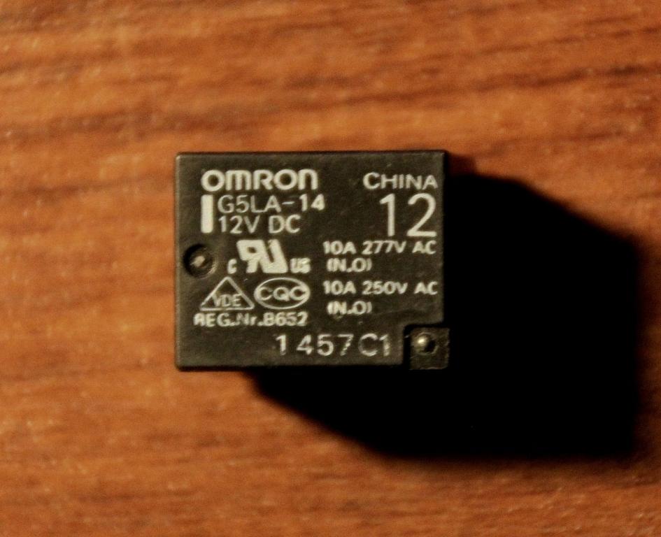 Omron g5la 14 12vdc схема