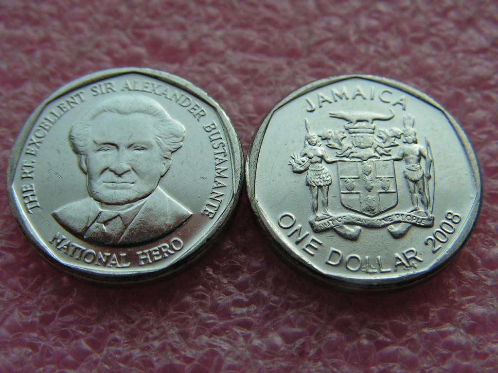 Ямайка 1 доллар 2008 unc