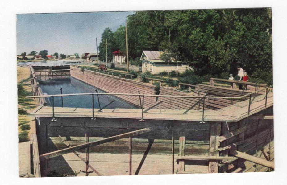 вытегра старые открытки мариинского шлюза наличии