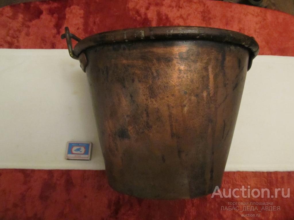 ВОДОЧНАЯ МЕРА пол ВЕДРО МЕРНОЕ МЕРНИК СТАРИННЫЙ ЦАРСКИЙ клеймо 6 ЦАРИЗМ заводской для ВОДКИ РЕДКОСТЬ