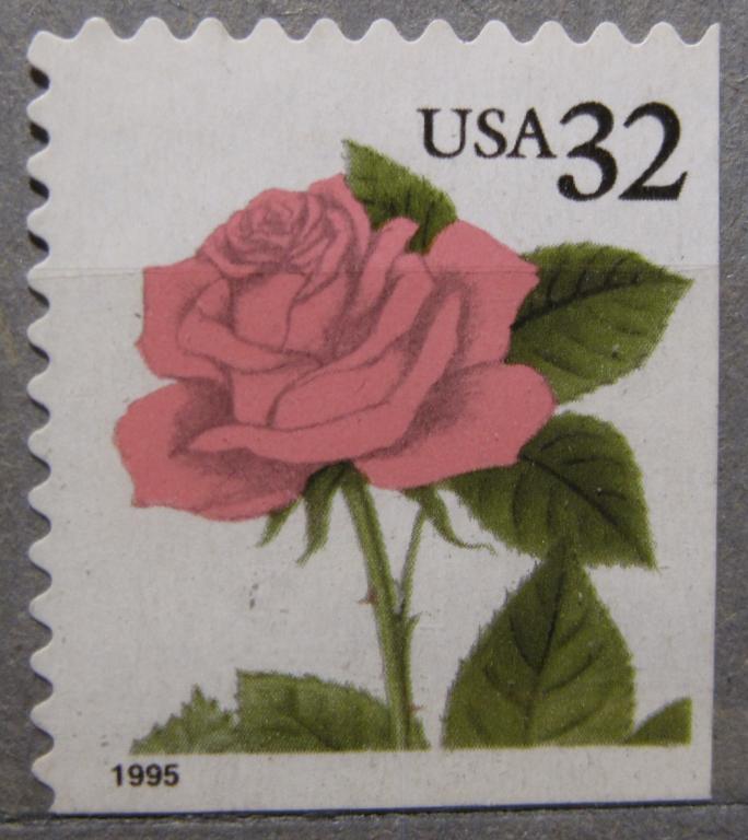 США 1995 г. Флора. Цветы. Mi №: 2571 BE